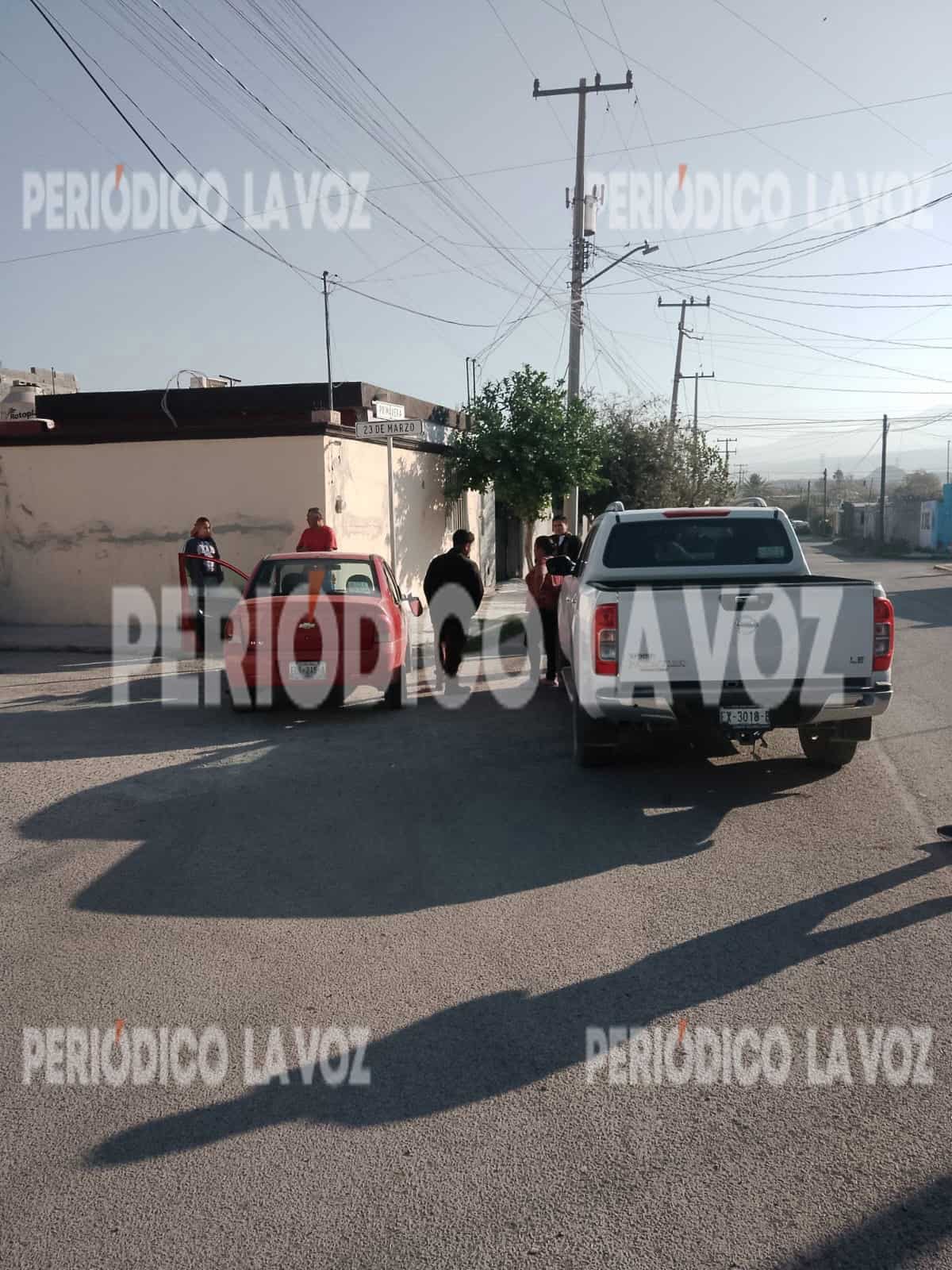 Jes&uacute;s Dorado provoca choque en Monclova sin heridos