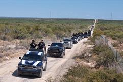 Refuerzan operativos de seguridad tras nuevas detenciones en la región norte de Coahuila