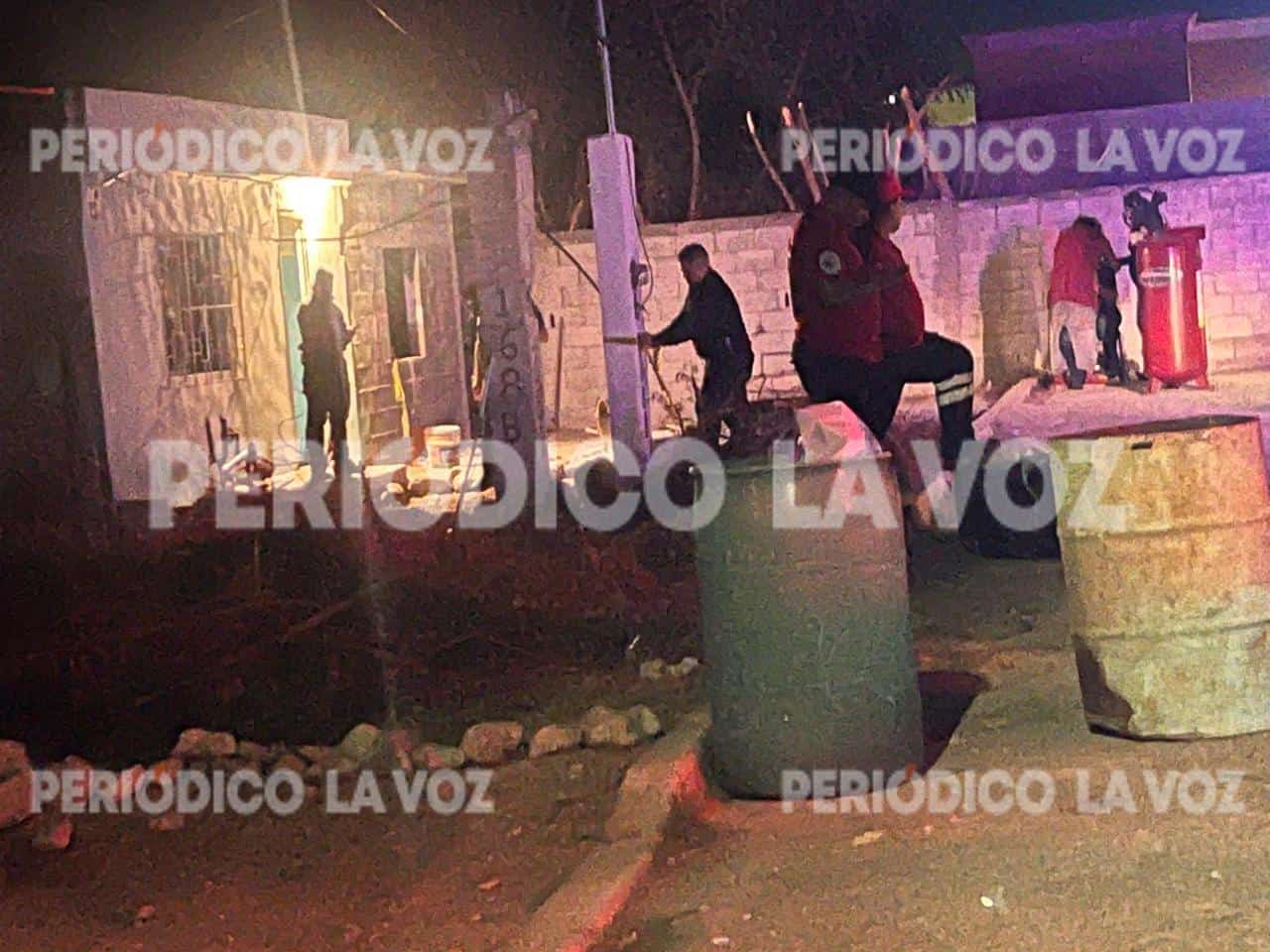 Tragedia enluta la Navidad en la colonia Leandro Valle