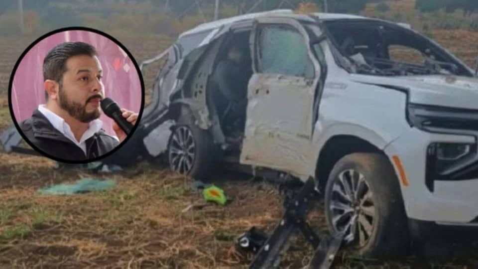 Muere alcalde de Tepeapulco, Hidalgo en accidente de tr&aacute;nsito