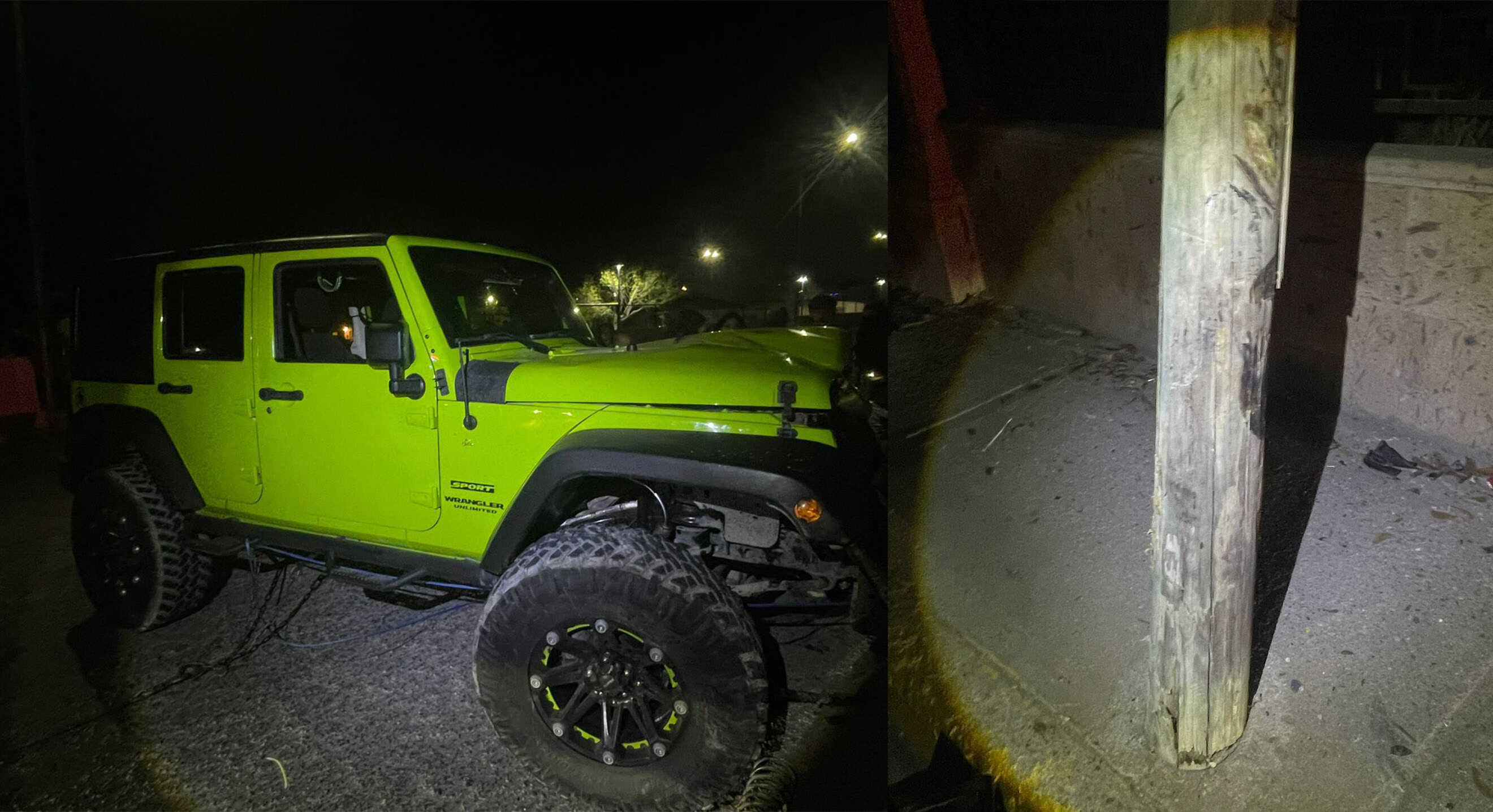 Conductor pierde el control y se impacta contra poste y muro en fraccionamiento Fresnos de Acu&ntilde;a