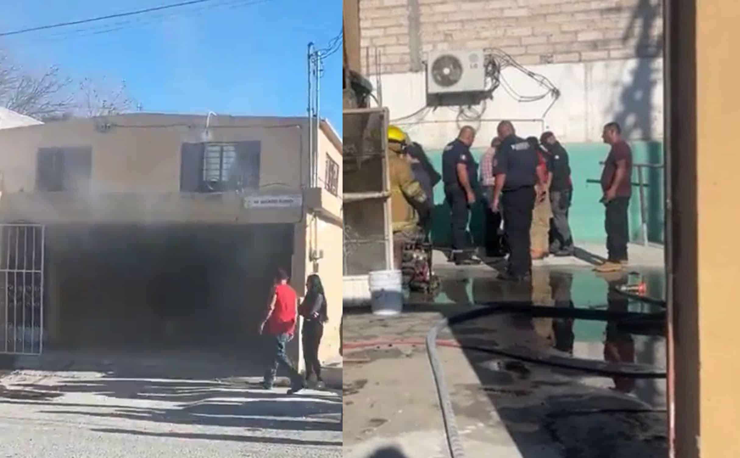 Controlan incendio en vivienda de la L&oacute;pez Huitron de Sabinas