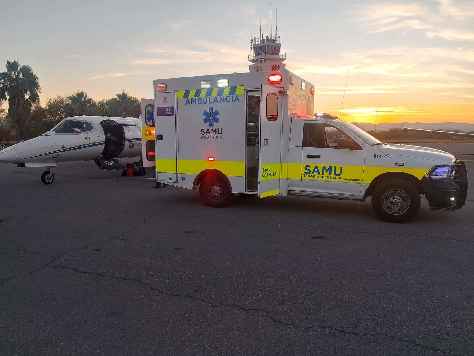 Trasladan a menor de edad a Galveston