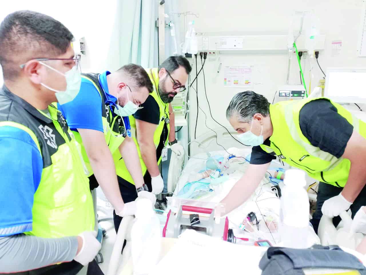 Intervención quirúrgica para María José en Galveston tras evolución positiva