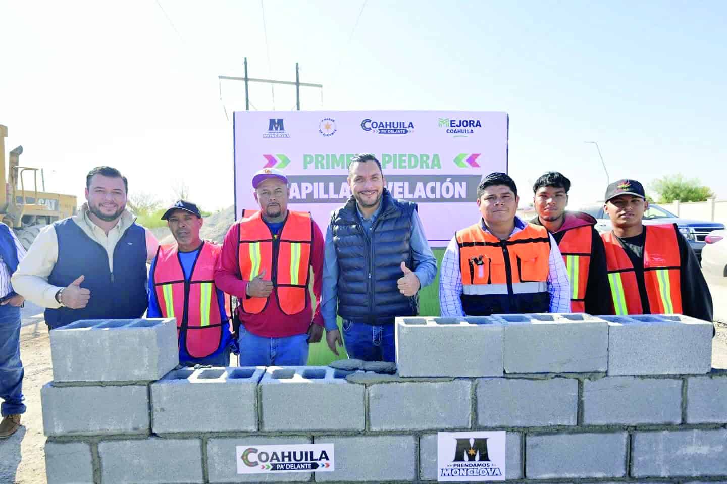 Avanza Monclova con obras clave