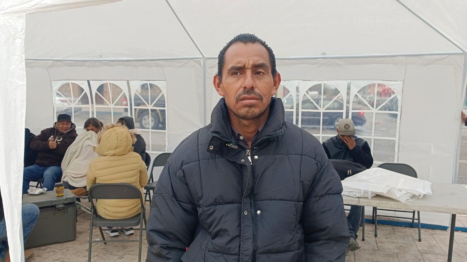 Trabajadores de la construcci&oacute;n protestan en Sabinas: exigen respuesta de Jos&eacute; Feliciano D&iacute;az Iribarren