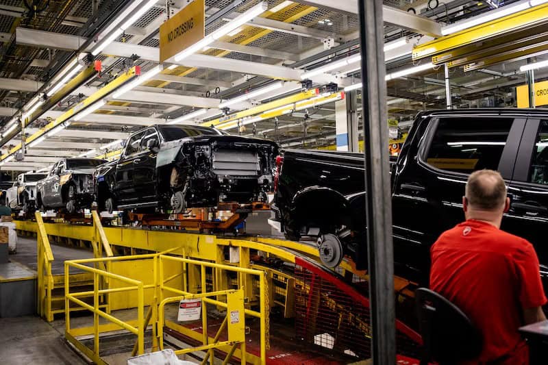 General Motors lidera crecimiento de acciones en 2025