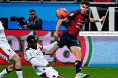 Rafael Leão anota y el Milan se impone al Cagliari