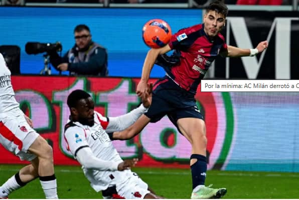 Rafael Le&atilde;o anota y el Milan se impone al Cagliari