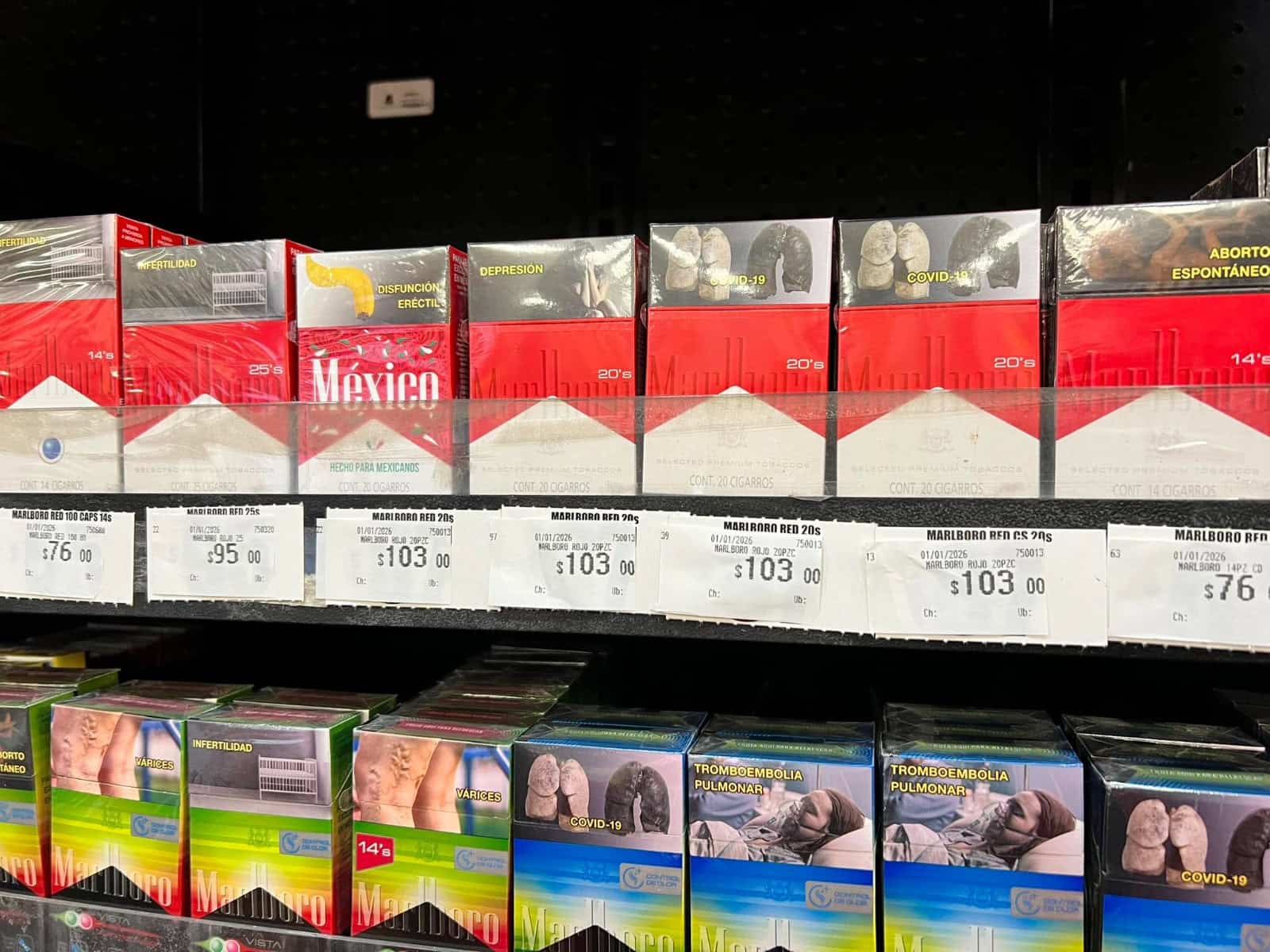 Aumento de precios en tabaco y refrescos afecta a consumidores en Coahuila