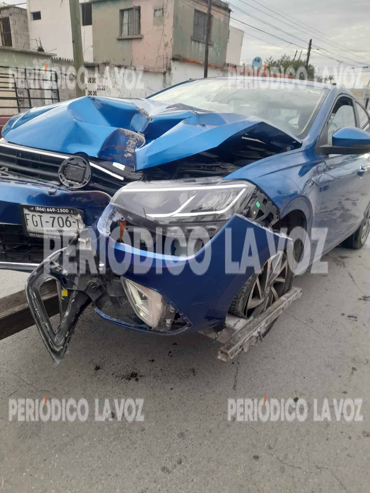 Lesionan a Ram&oacute;n S&aacute;nchez en accidente automovil&iacute;stico en Frontera
