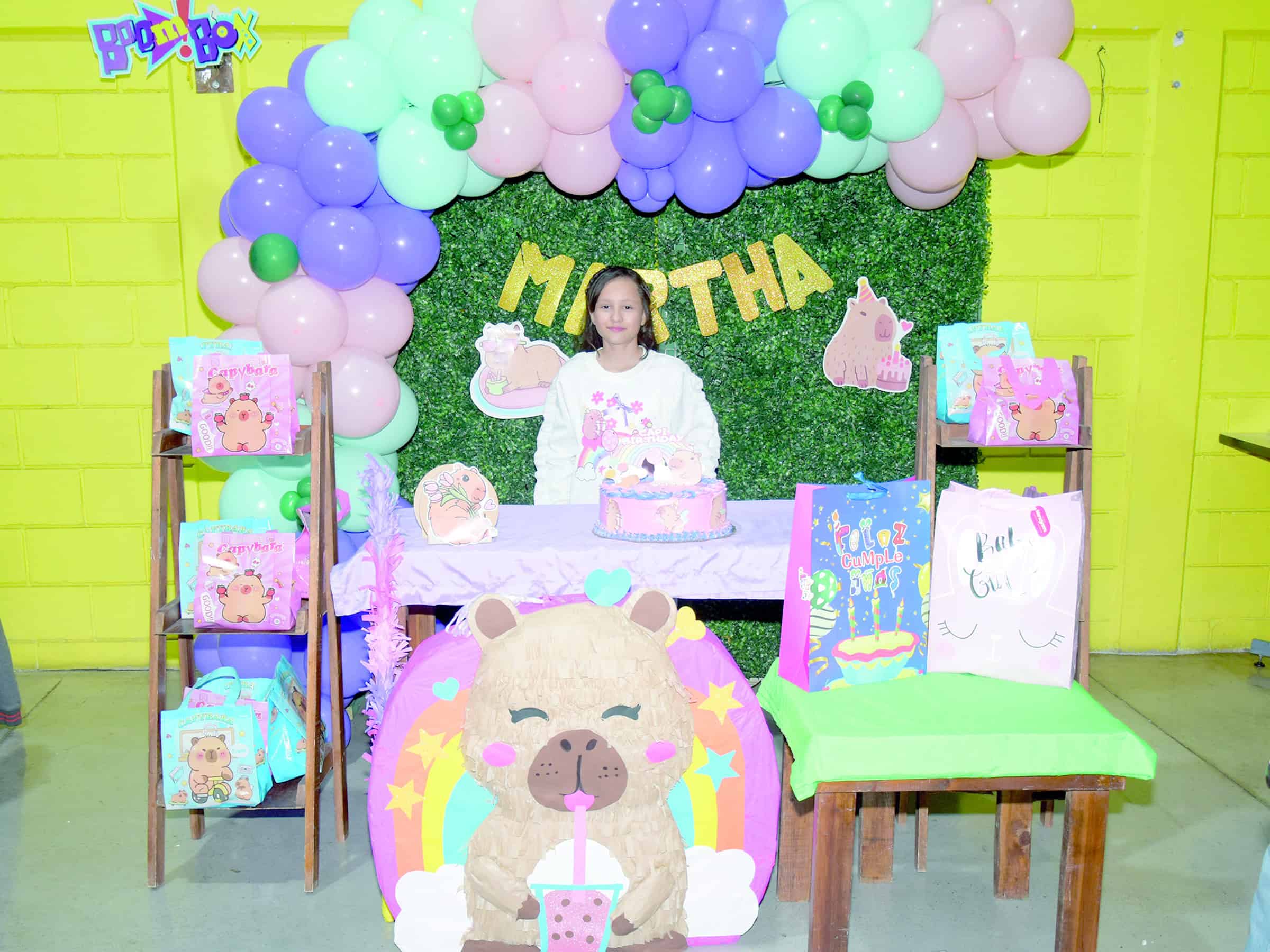 Martha Jara celebra su cumplea&ntilde;os n&uacute;mero 12 en familia y amigos