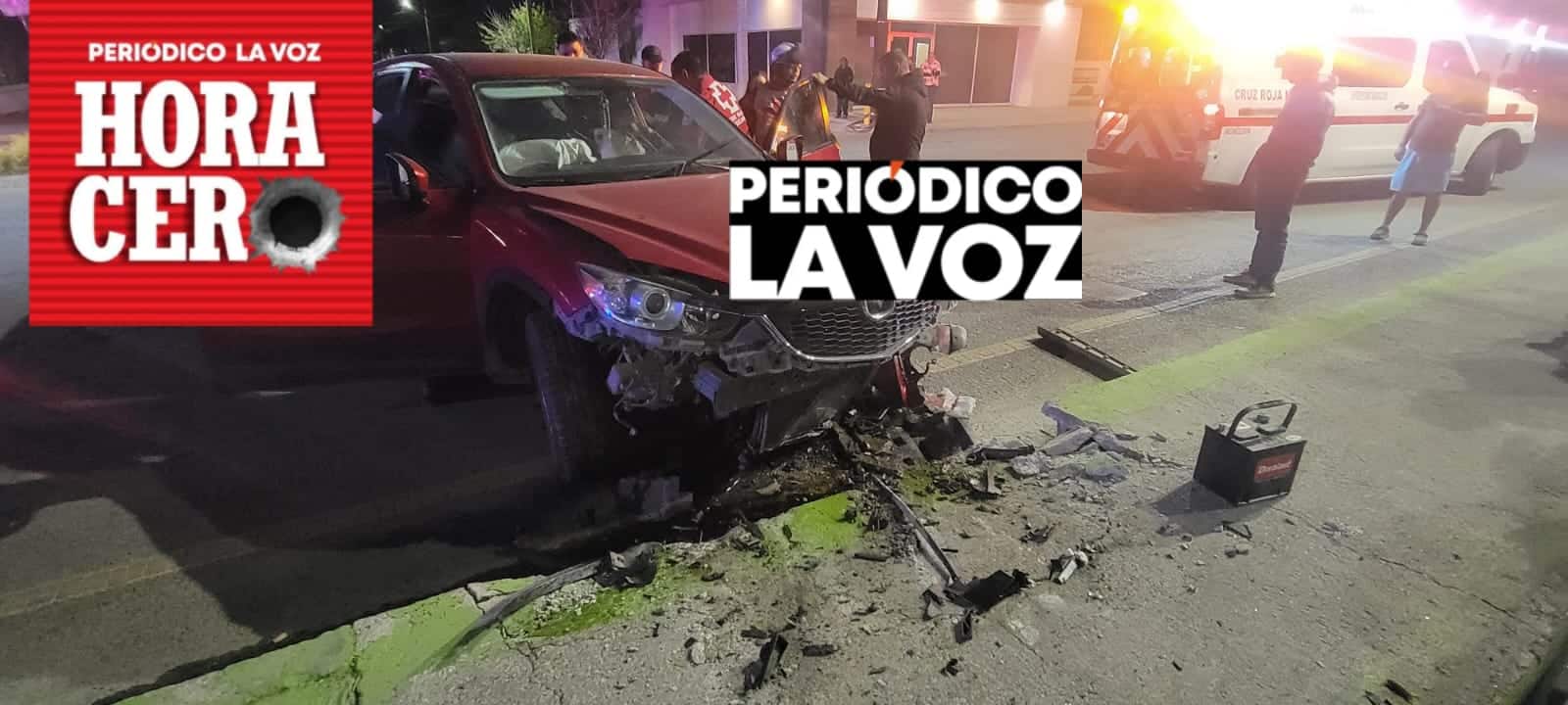 Mujer sufre accidente en Monclova: Alejandra Cepeda impacta camell&oacute;n