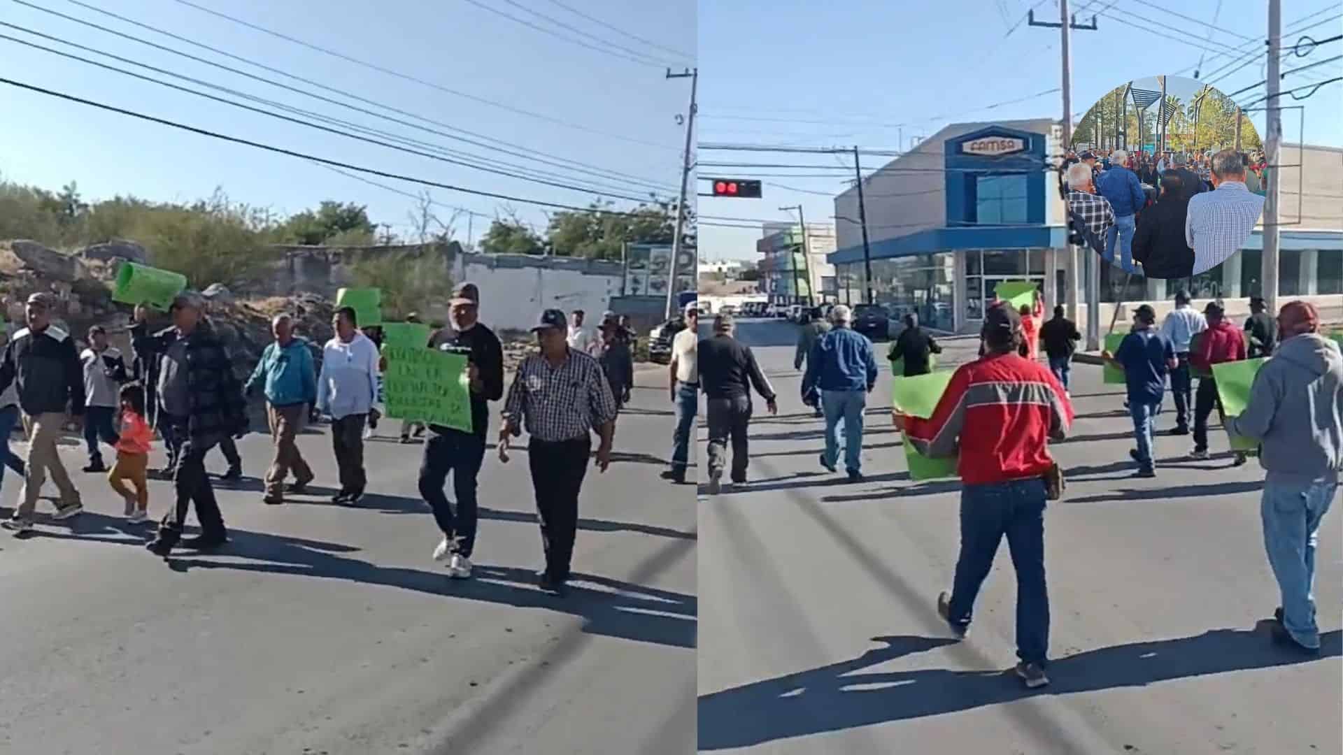 Ex obreros de AHMSA endurecen protestas y anuncian posible cierre de oficinas y carreteras
