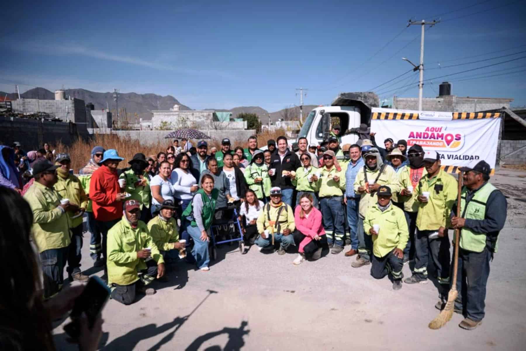 Alcalde Javier D&iacute;az Gonz&aacute;lez inicia programa de rehabilitaci&oacute;n de vialidades en Saltillo
