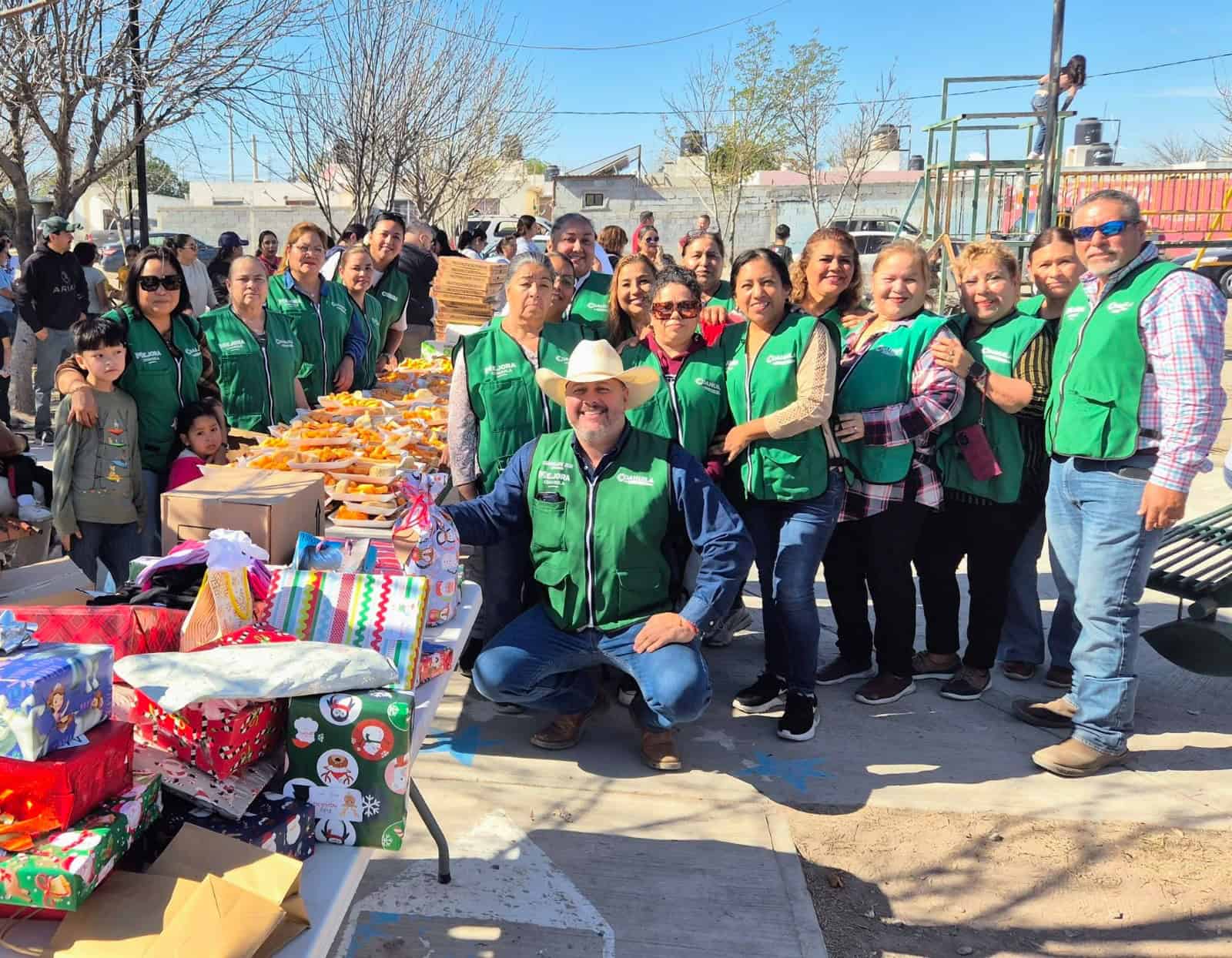 Celebran el Día de Reyes en Ampliación Ignacio Allende con actividades para niños