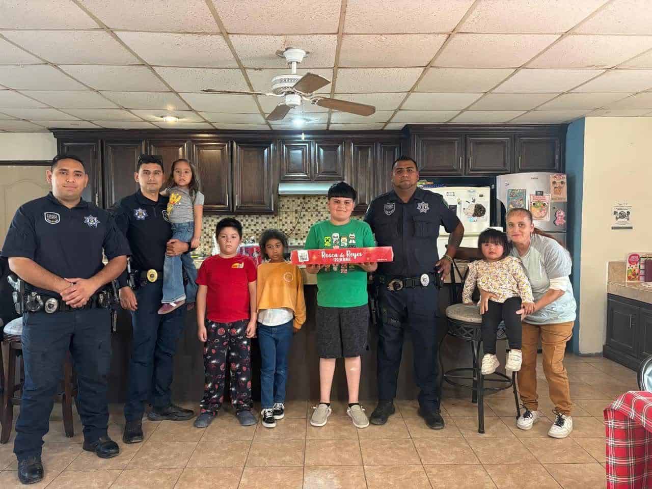 Polic&iacute;a Estatal Coahuila alegra a ni&ntilde;os en casa hogar: regalos y convivencia