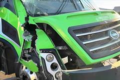 Colisión en Saltillo: Transporte público impacta contra tráiler detenido