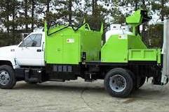 Llega a Saltillo camión con tecnología infrarroja para rehabilitar asfalto