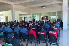 Cuerpos de rescate en Ciudad Acuña reciben capacitación ante incendios