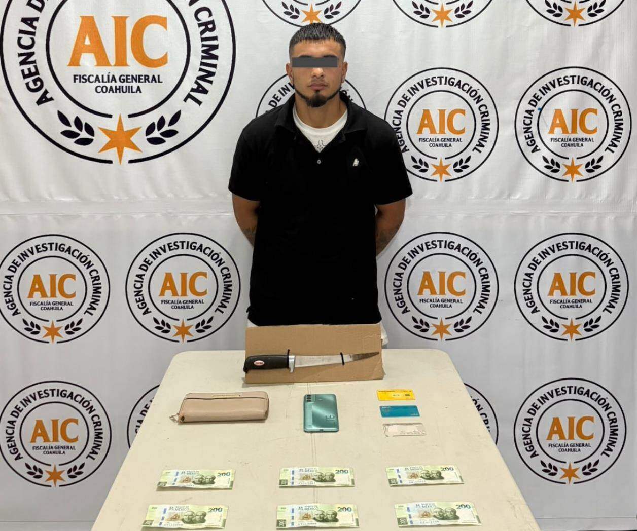 Detienen a Luis NN por robos en G&aacute;mez Sumar&aacute;n, Ciudad Acu&ntilde;a