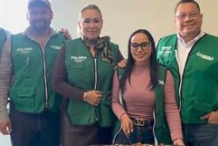 Carmen de León Medellín establece acuerdos para el trabajo en Cinco Manantiales en 2026