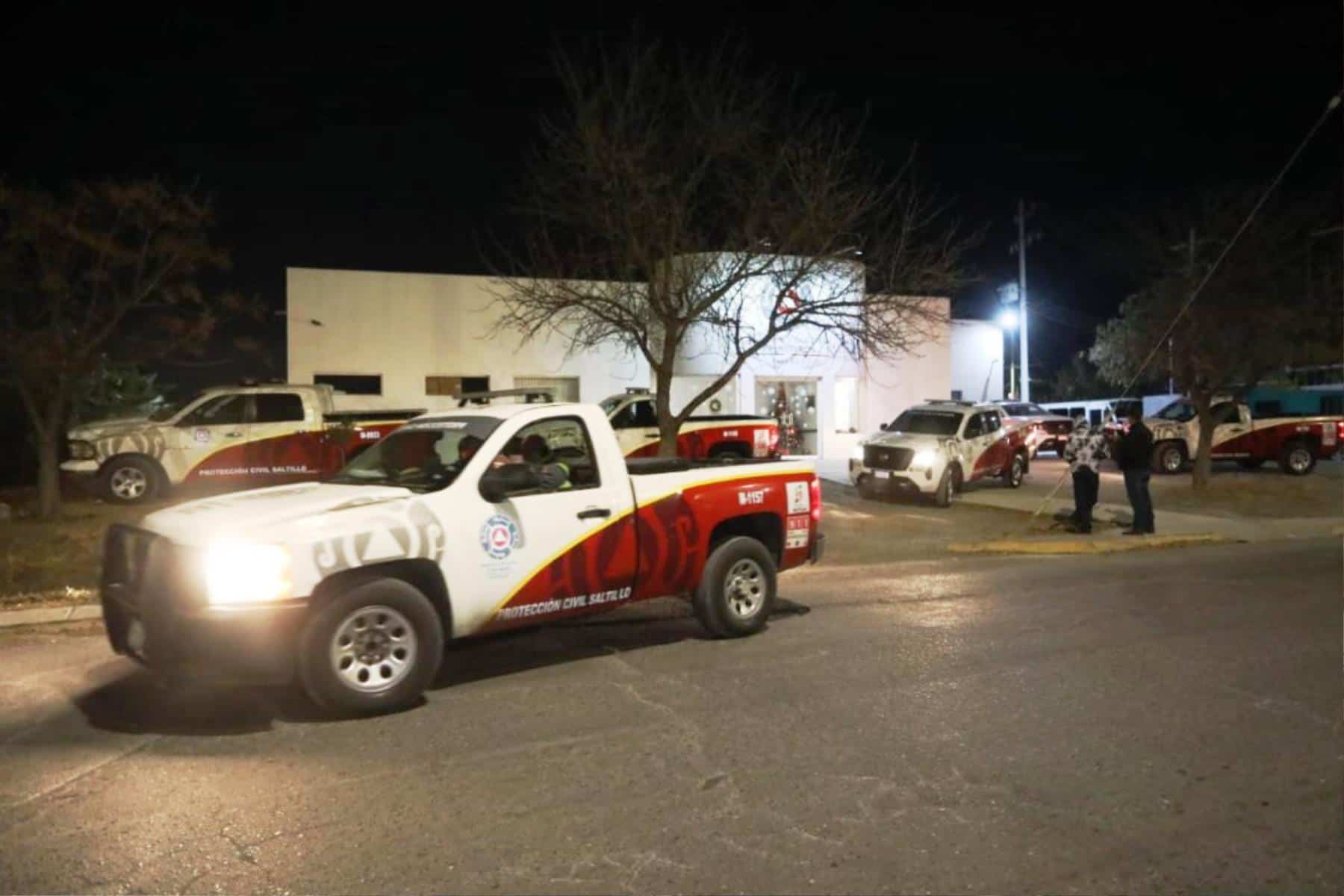 Frente fr&iacute;o 27: Saltillo se prepara con refugios temporales