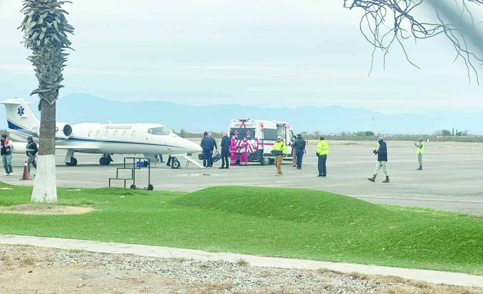 Trasladan a Margarita a hospital de California