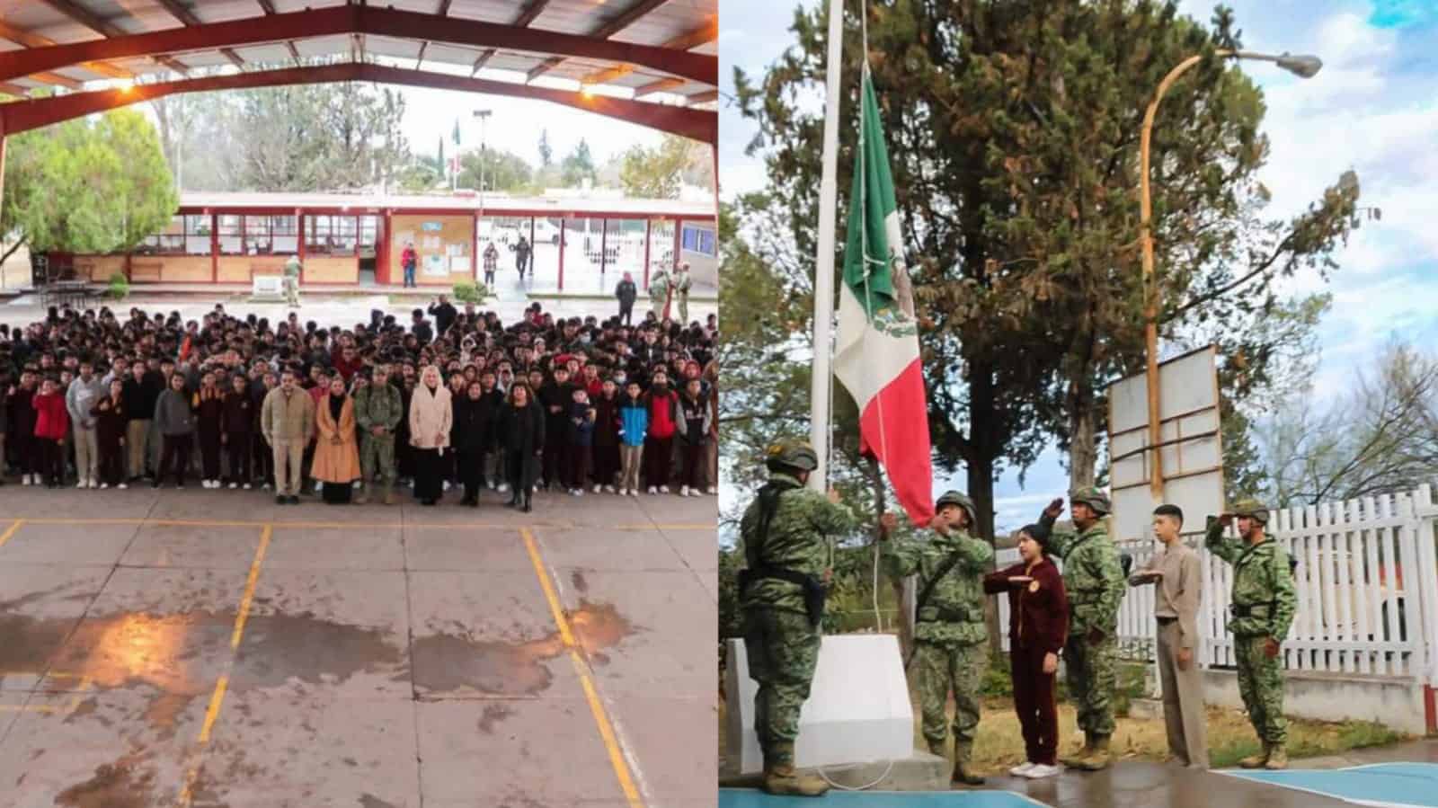 Reafirma alcaldesa Laura Jim&eacute;nez compromiso con la educaci&oacute;n y los valores c&iacute;vicos