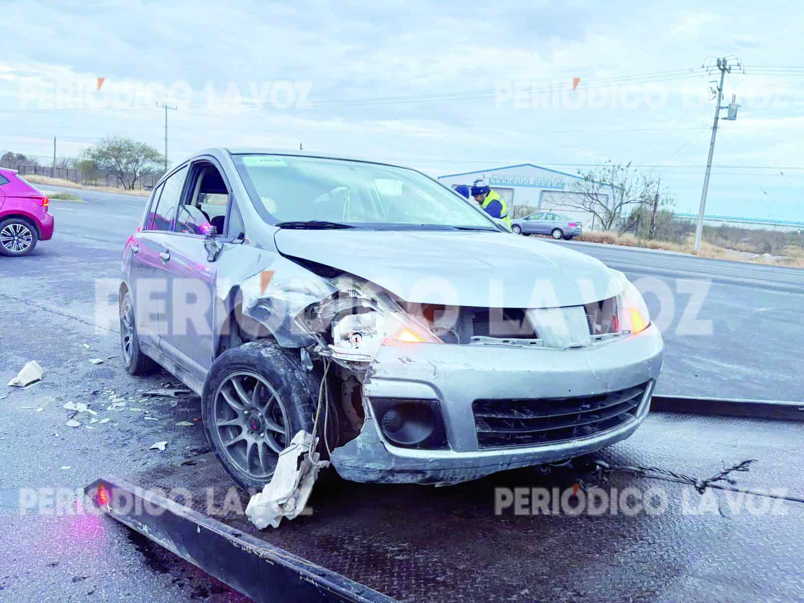 Choque en Libramiento Carlos Salinas de Gortari deja heridos en Frontera