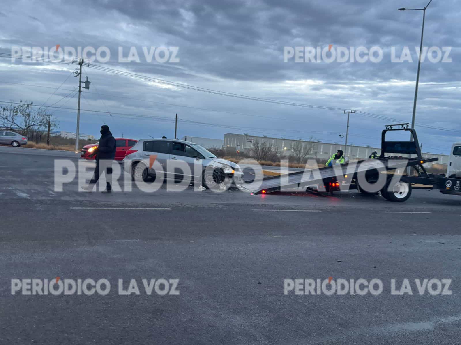 Lesionados tras choque entre veh&iacute;culos en Frontera