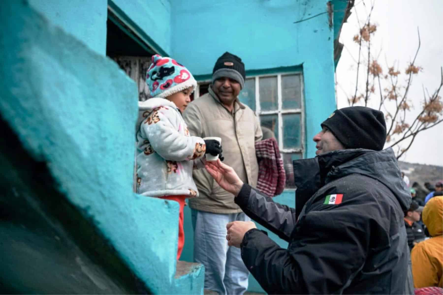 Apoyo municipal ante bajas temperaturas en Saltillo