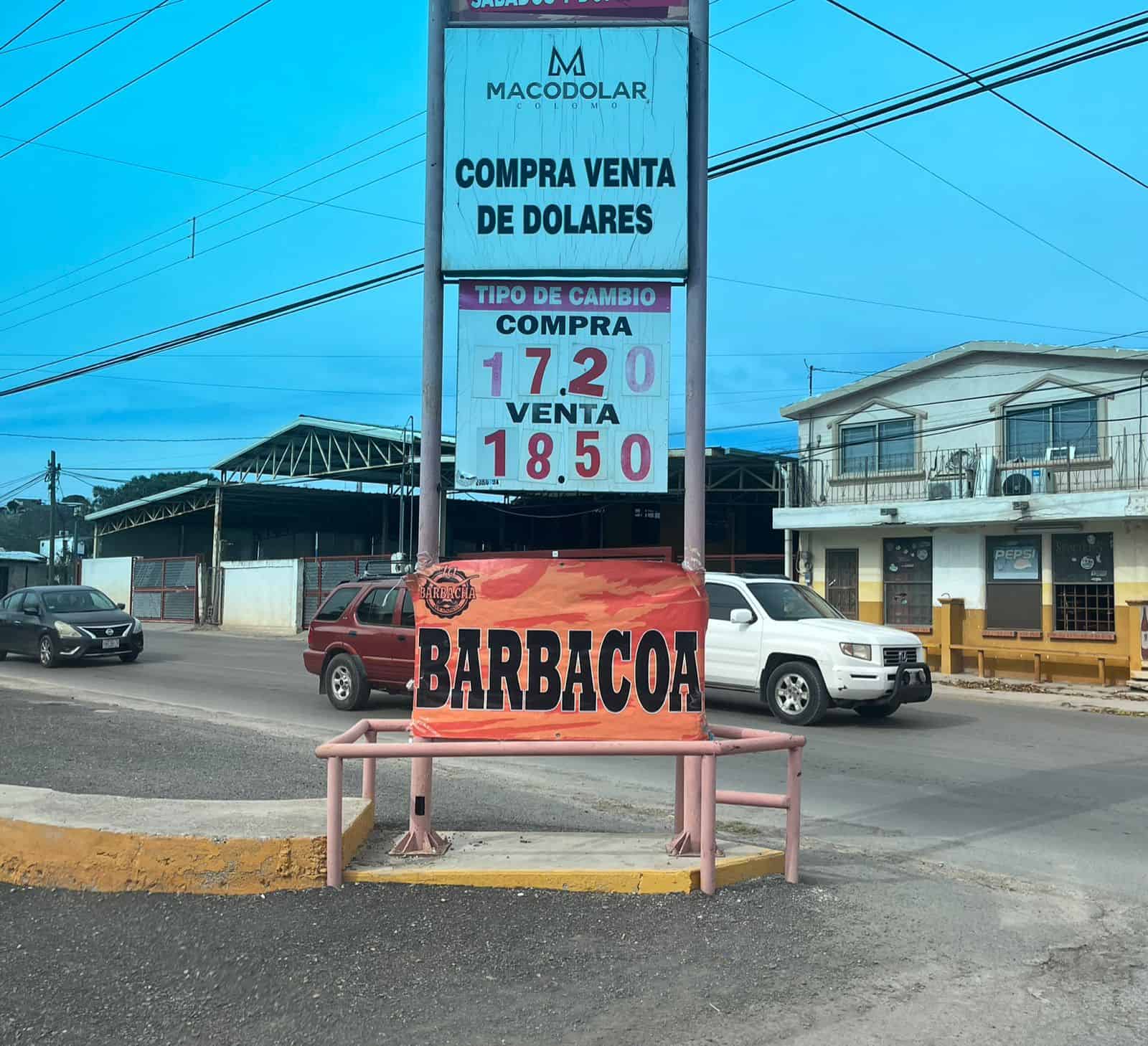 A la baja, el precio del d&oacute;lar en casas de cambio de Acu&ntilde;a