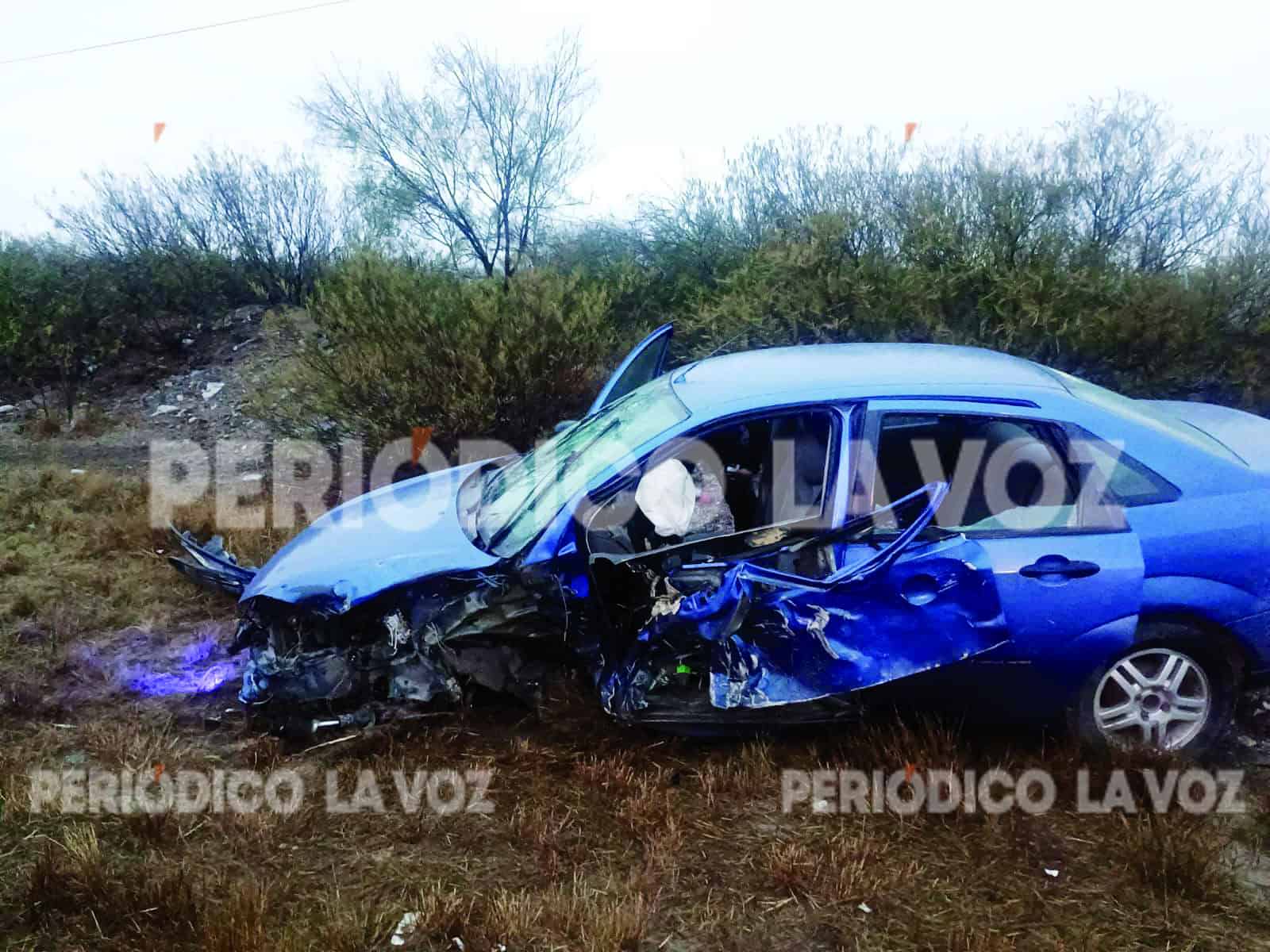 Eluiterio Zamora se ve involucrado en accidente en carretera federal 57