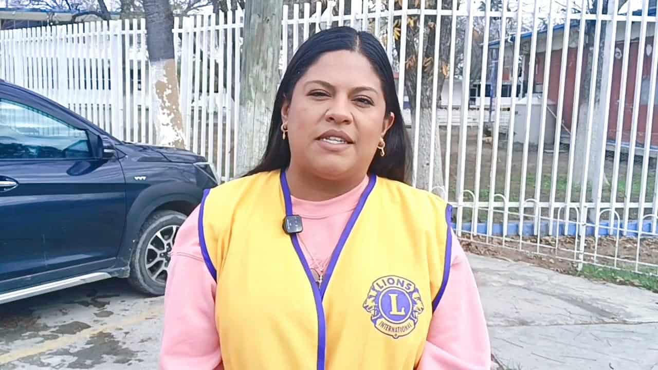 Sonia Rodr&iacute;guez lidera donaciones del Club de Leones en Sabinas