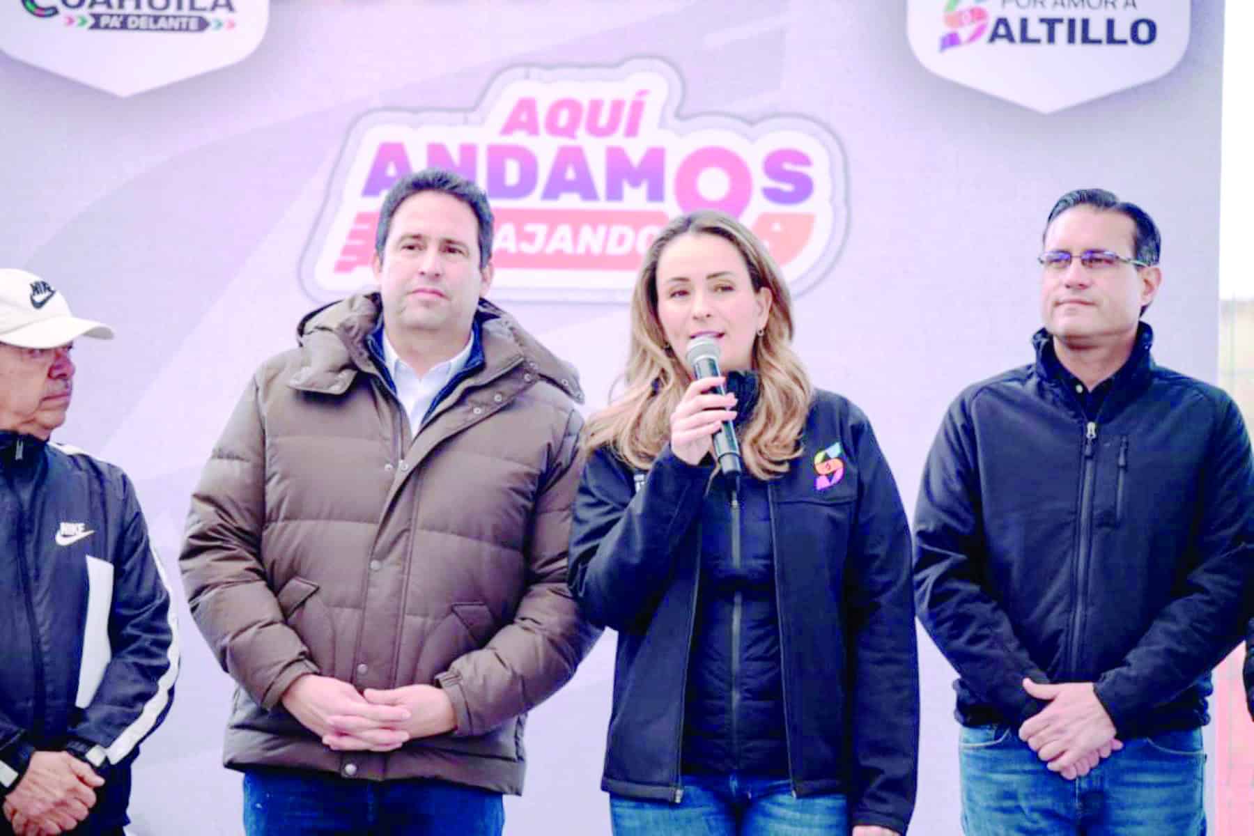Javier D&iacute;az Gonz&aacute;lez y Luly L&oacute;pez Naranjo presentan nuevo Espacio DIF en Saltillo