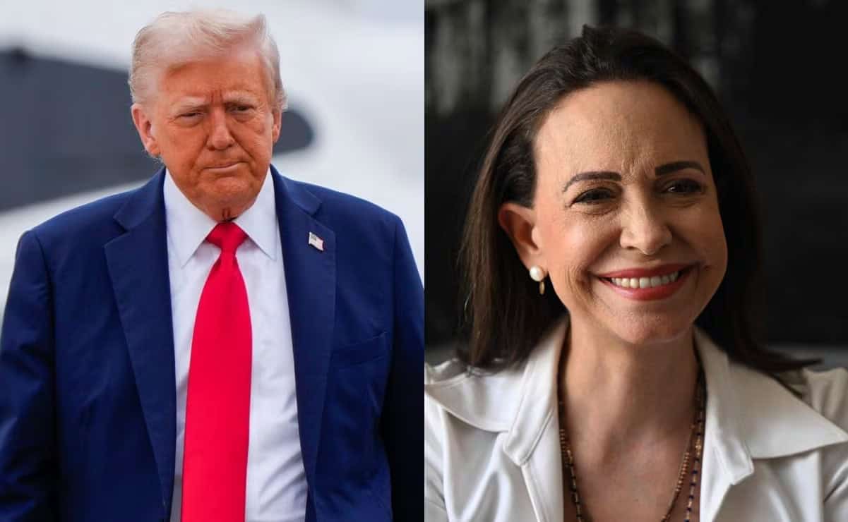 Trump se re&uacute;ne con Mar&iacute;a Corina Machado tras captura de Maduro