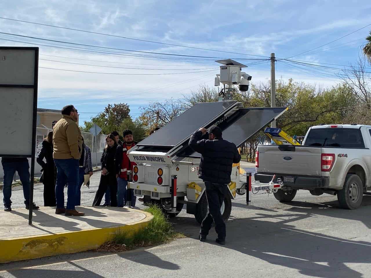 Jorge Garza refuerza seguridad con nueva torre en Los Bosques
