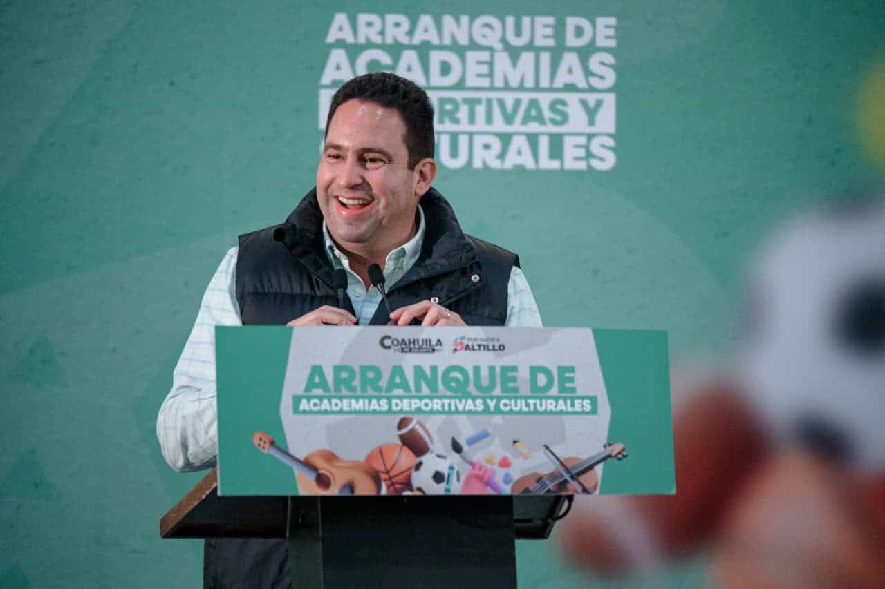 Javier D&iacute;az Gonz&aacute;lez inaugura 25 Academias Deportivas y Culturales en Saltillo