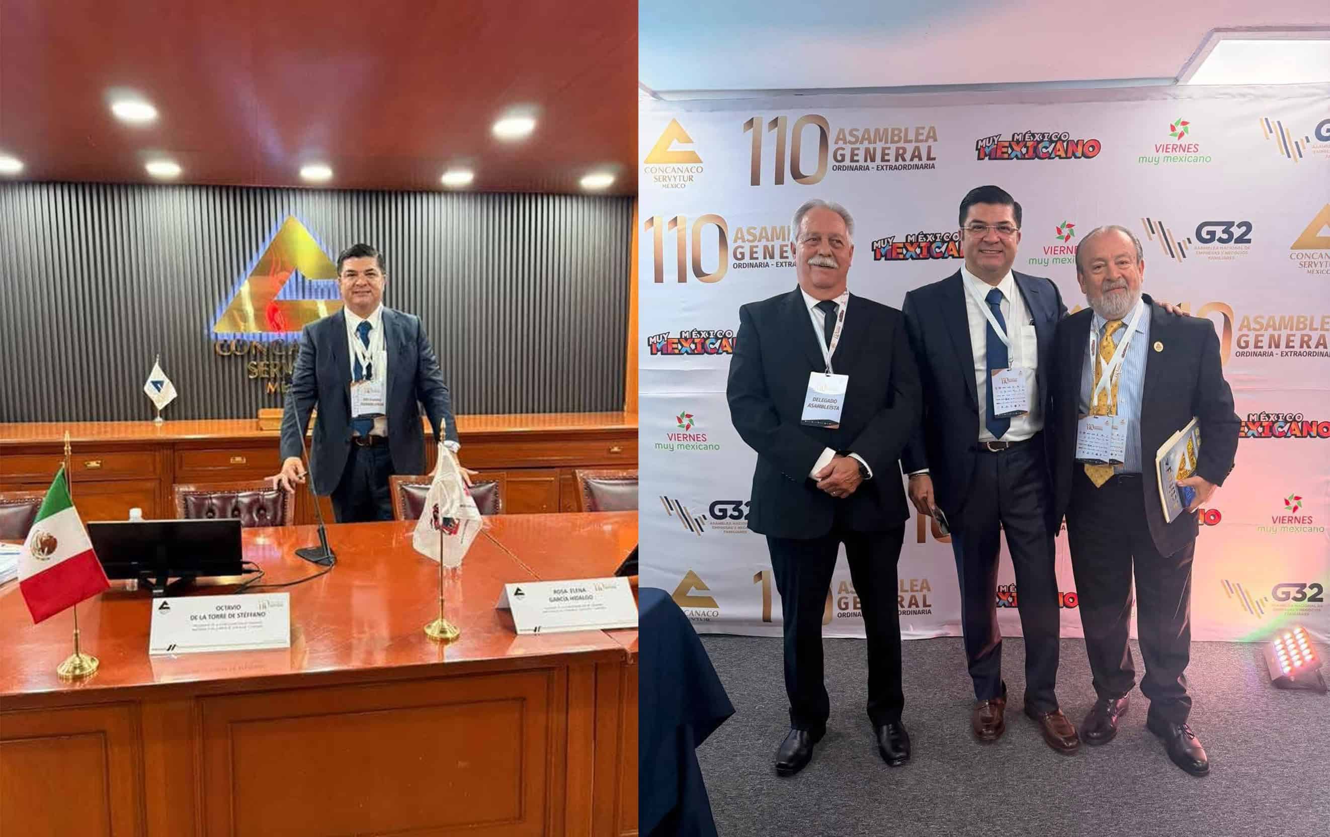 CANACO Acu&ntilde;a logra representaci&oacute;n nacional en la CONCANACO