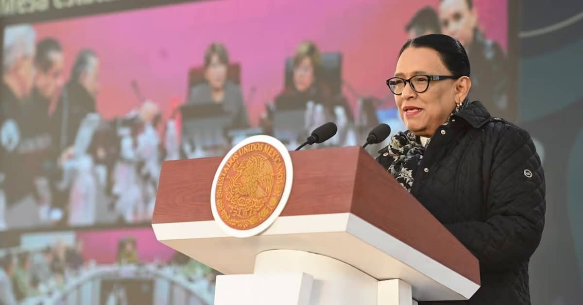 Rosa Icela Rodr&iacute;guez informa sobre el intercambio de armas en Edomex