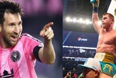 Canelo Álvarez supera a Messi en ingresos: ranking 2025