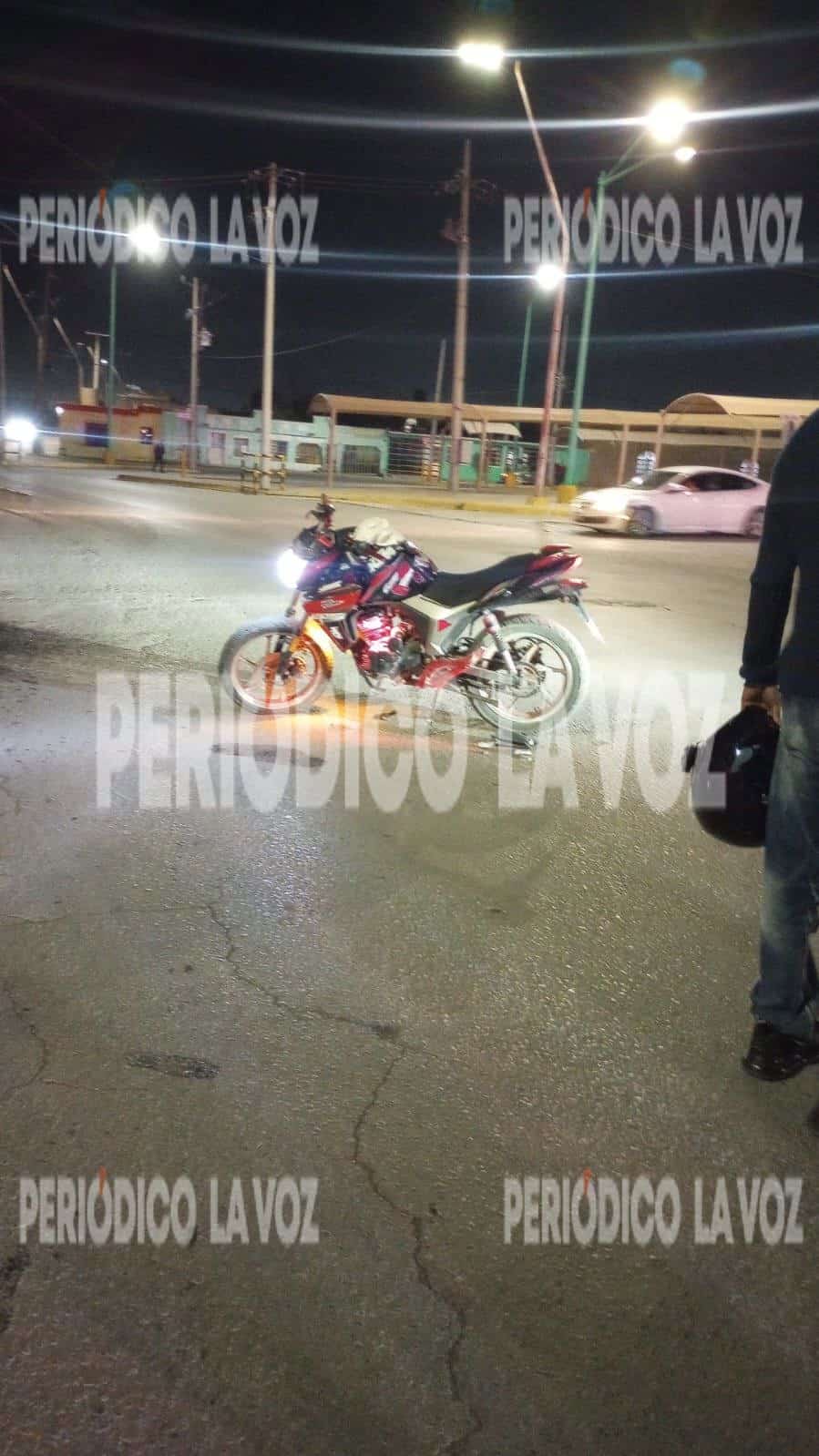 Motociclista resulta lesionado en Monclova