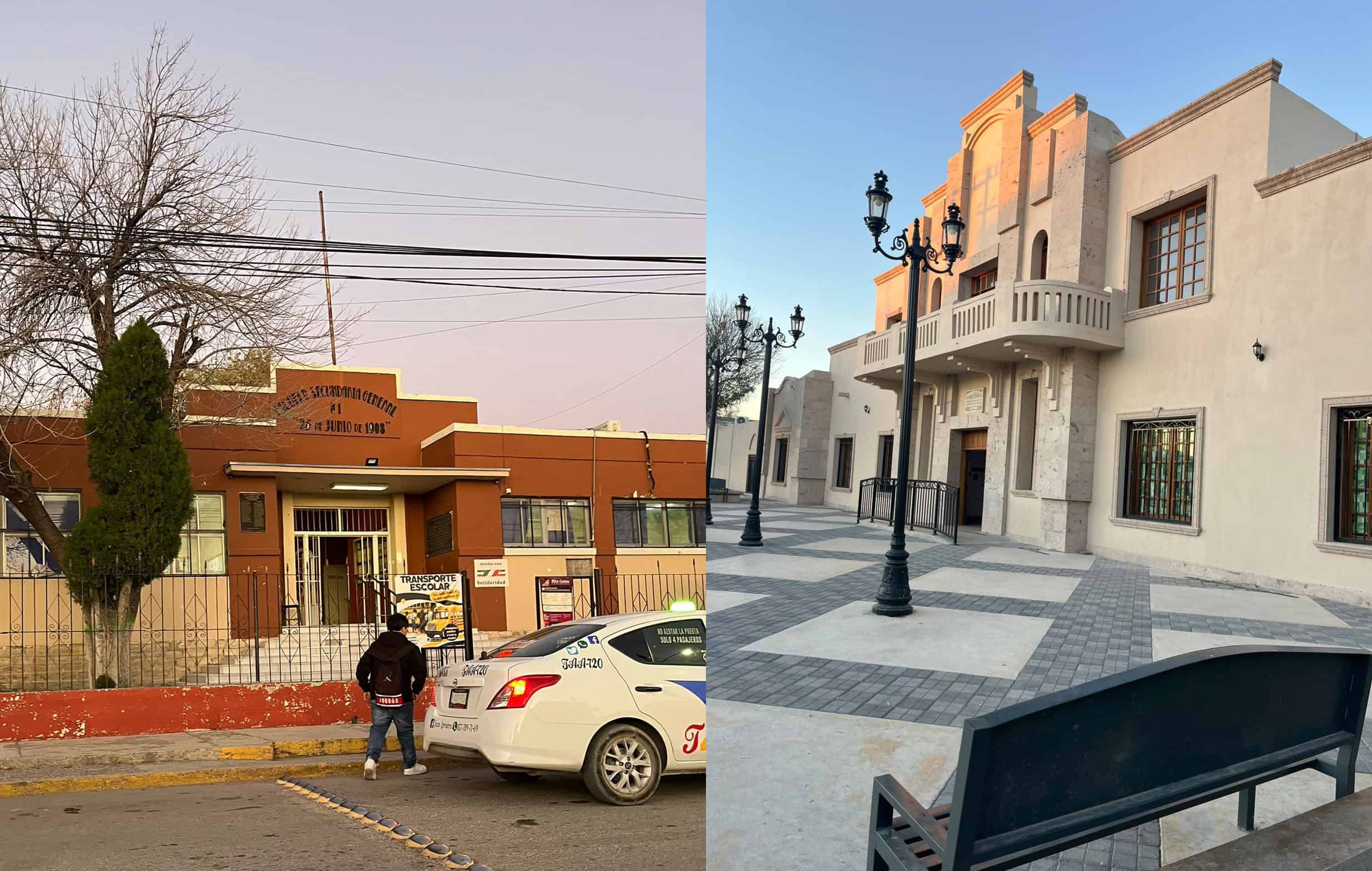 El fr&iacute;o extremo vac&iacute;a aulas en Ciudad Acu&ntilde;a