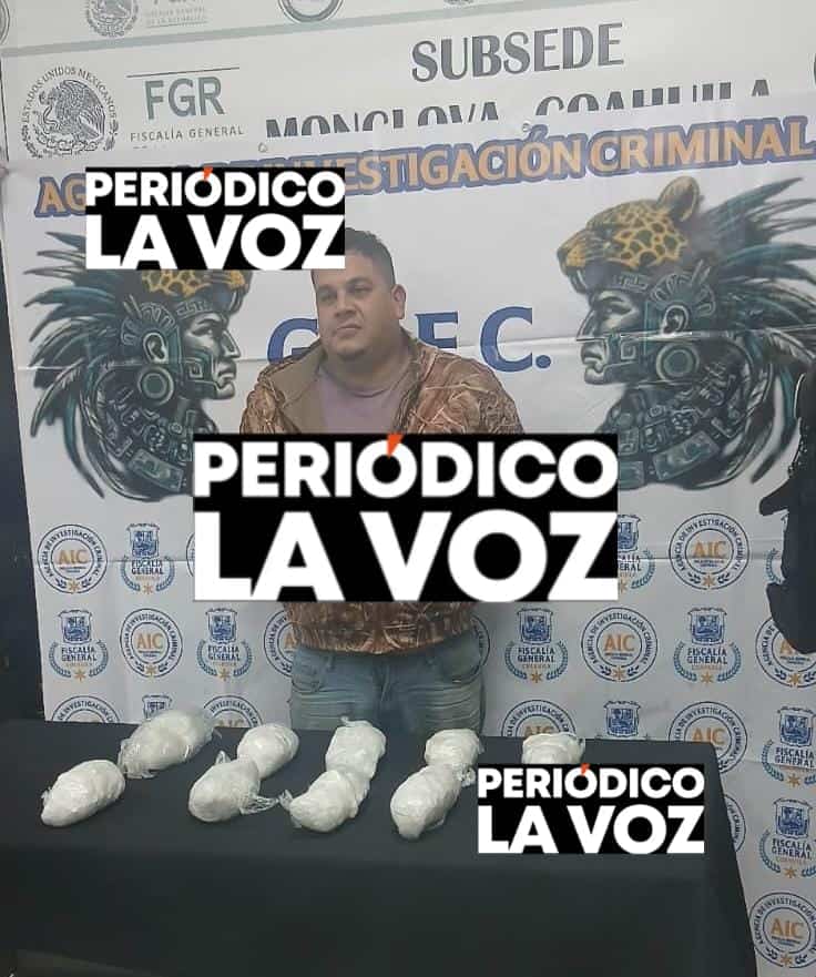 CAE TRAILERO CON M&Aacute;S  DE SEIS KILOS DE "CRISTAL"