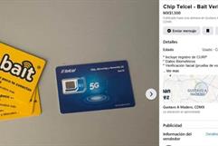 Chips de celulares ya registrados se venden en redes sociales