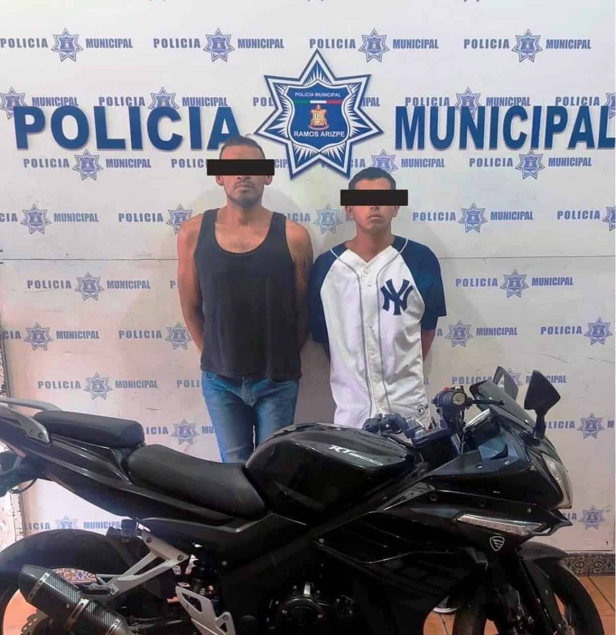 Detenidos en Ramos Arizpe por participaci&oacute;n en hechos delictivos