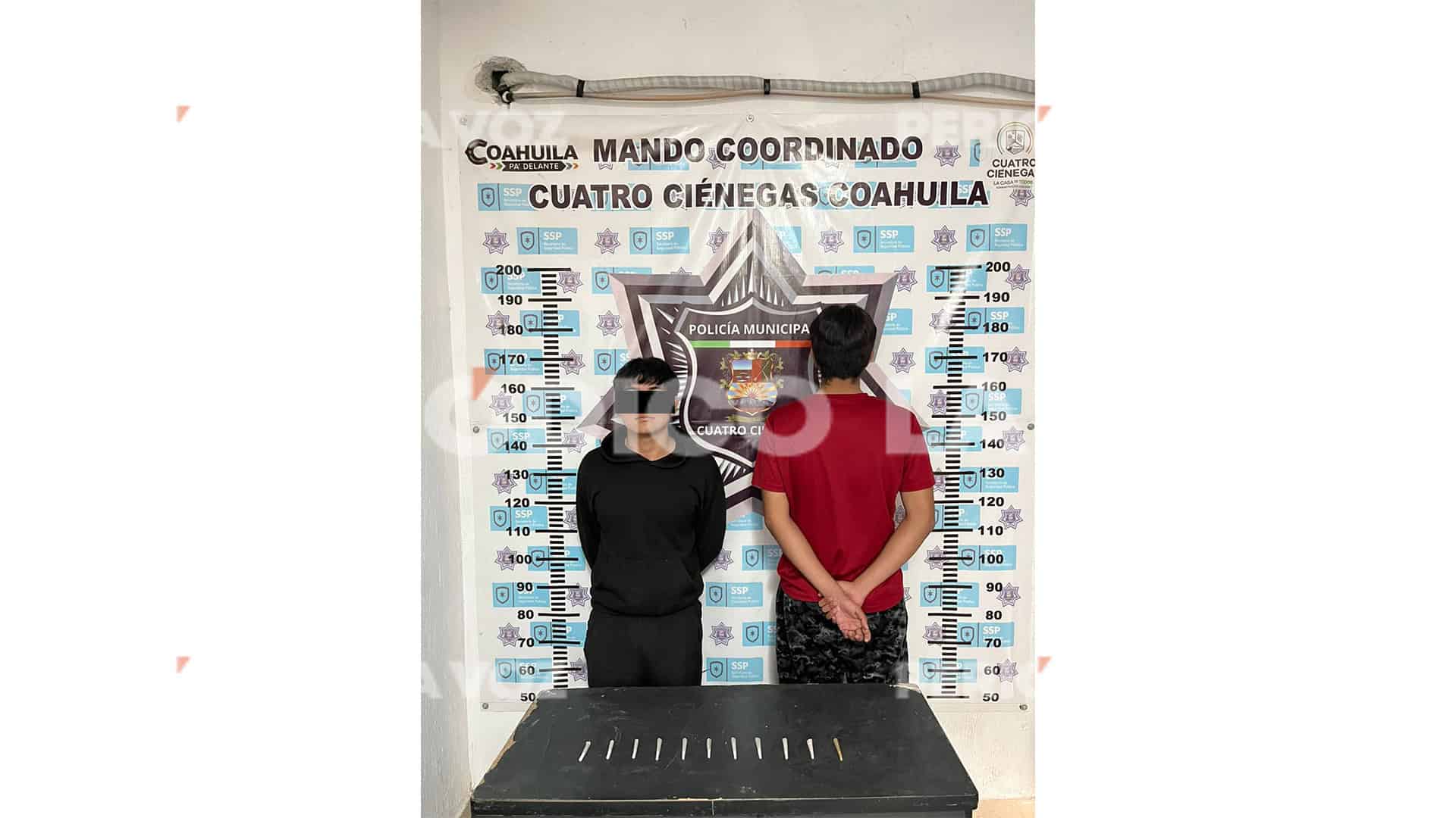 Joven y un menor detenidos por posesi&oacute;n de sustancias en Cuatro Ci&eacute;negas