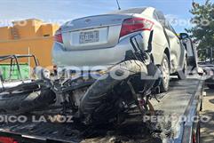 Choque en Monclova: motociclista joven herido tras colisión
