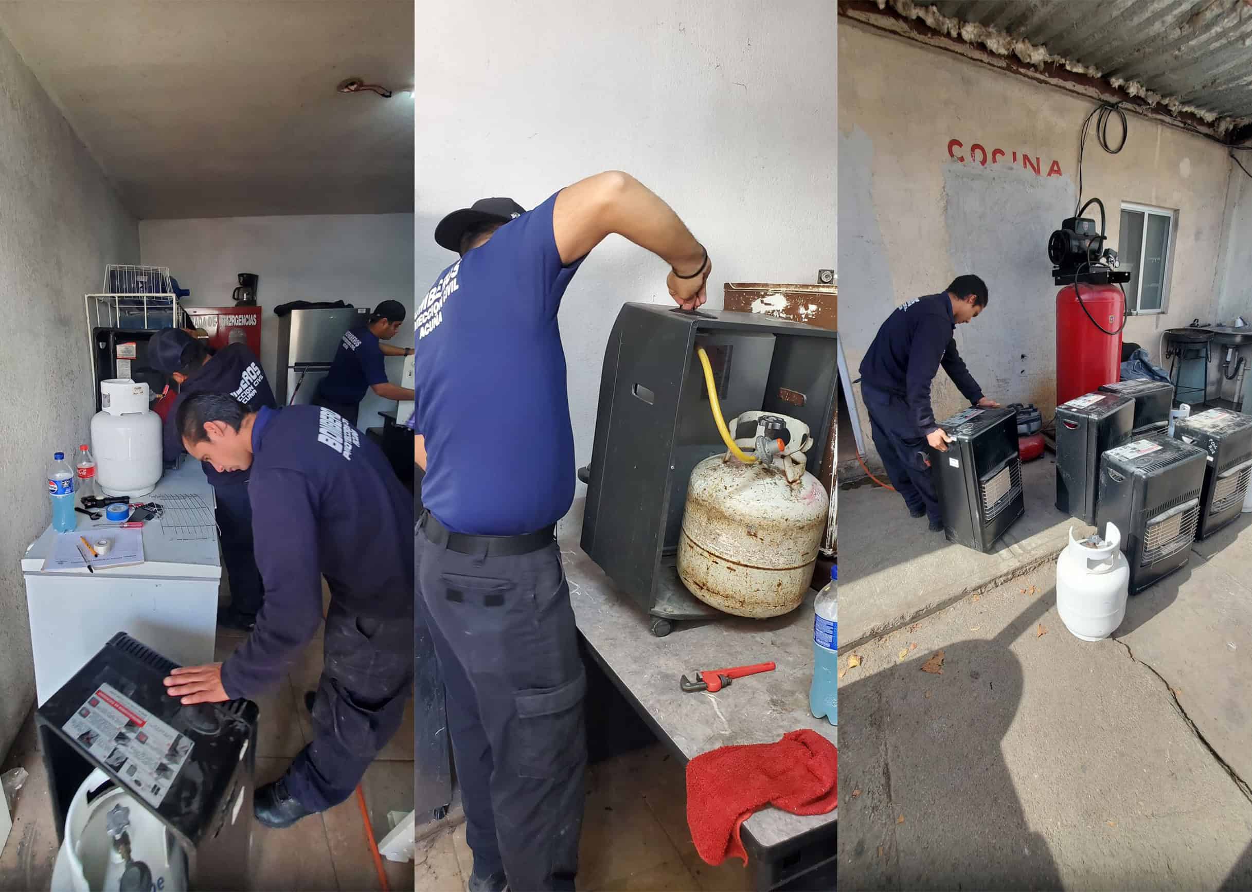 Protecci&oacute;n Civil ofrece limpieza gratuita de calentadores y tanques de gas